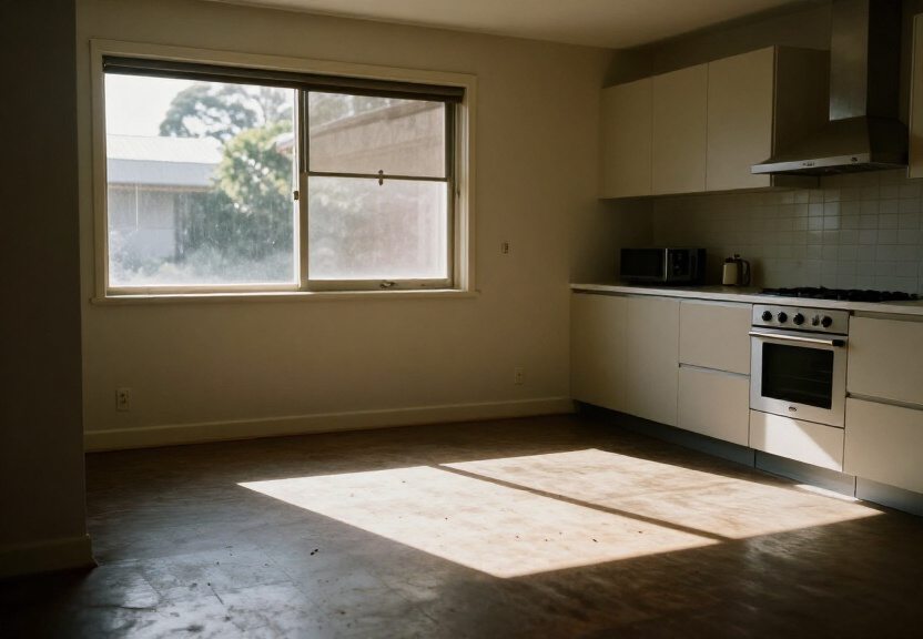 Clean, rodent-free garage in Bella Vista after pest control treatment